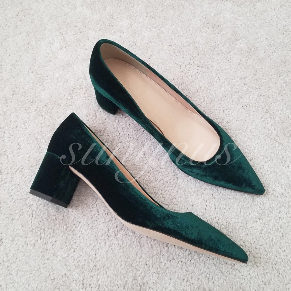 🌿HOST PICK🌿J. Crew Avery velvet pumps - Picture 6 of 6